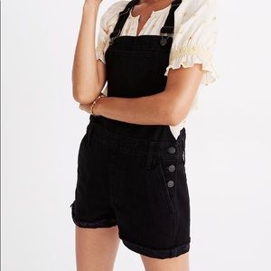 Madewell overall shorts